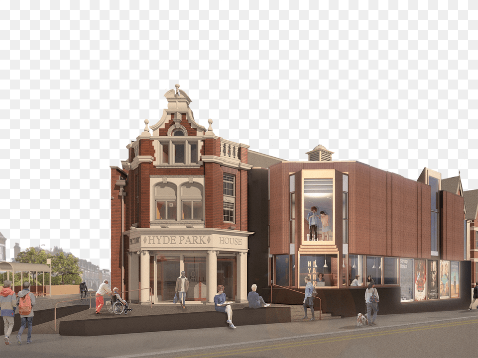 Plotting An Engineering Masterpiece With An Unexpected Hyde Park Picture House, Architecture, Building, City, Clock Tower Png Image