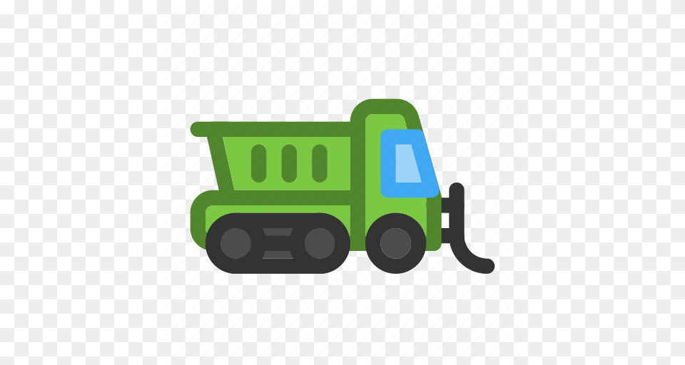 Plowing Seasons Snow Snow Plow Truck Vehicle Winter Icon, Bulldozer, Machine, Trailer Truck, Transportation Png Image