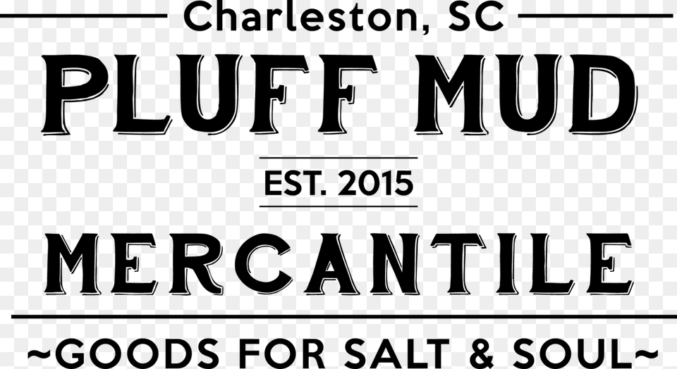Pluff Mud Mercantile Poster, Gray Free Transparent Png