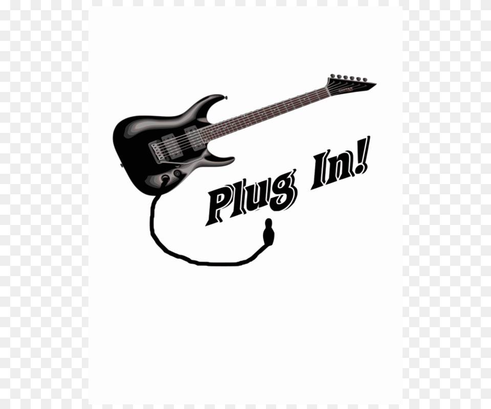 Plug In, Electric Guitar, Guitar, Musical Instrument Png Image