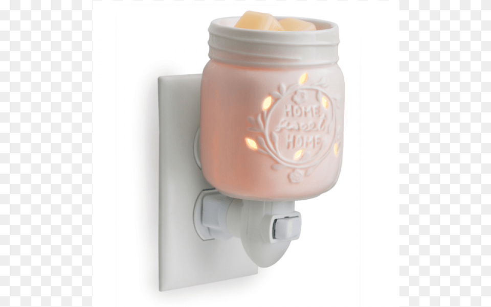 Pluggable Mason Jar Candle Warmers Etc Pluggable Fragrance Warmer Mason Free Png Download
