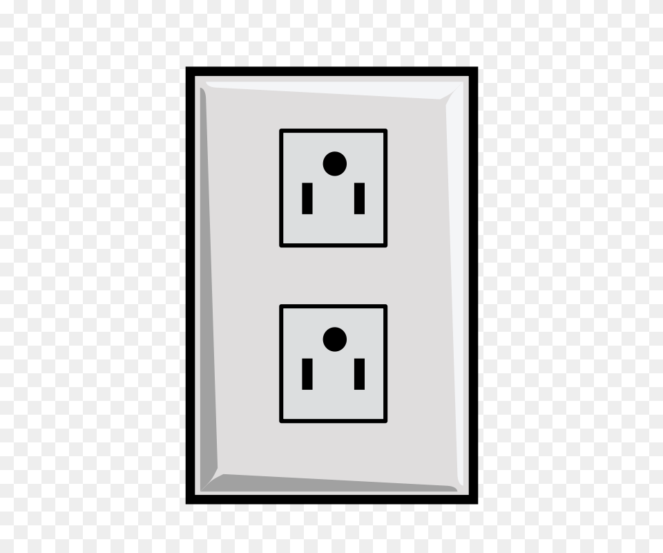 Plugged Clipart Outlet, Electrical Device, Electrical Outlet Free Png