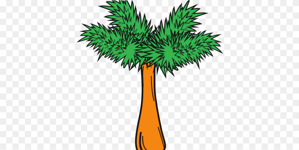 Plugged Clipart Palm Tree Illustration Vertical, Palm Tree, Plant, Vegetation, Potted Plant Free Png Download