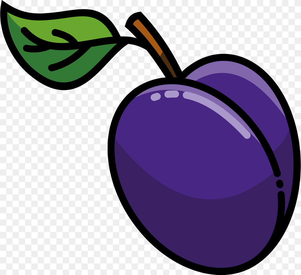 Plum Clipart, Food, Fruit, Plant, Produce Png Image