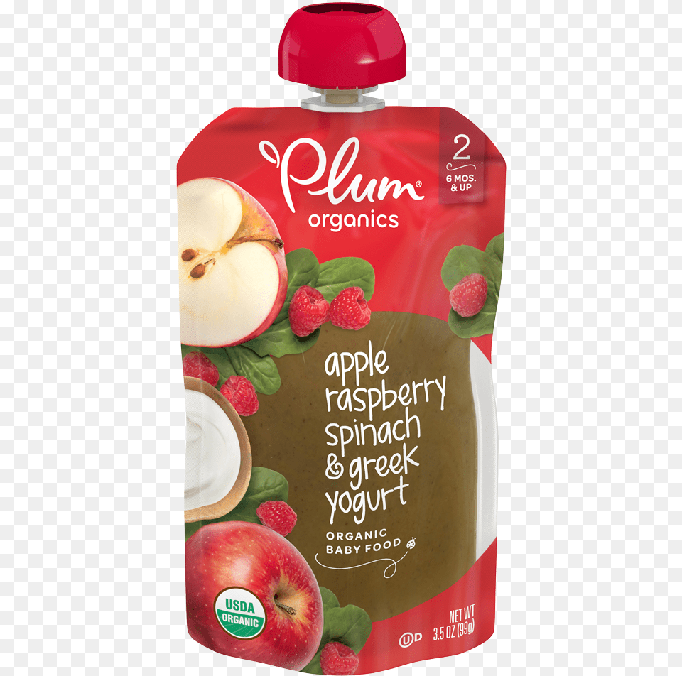 Plum Organics Banana Pumpkin, Apple, Beverage, Food, Fruit Free Png Download