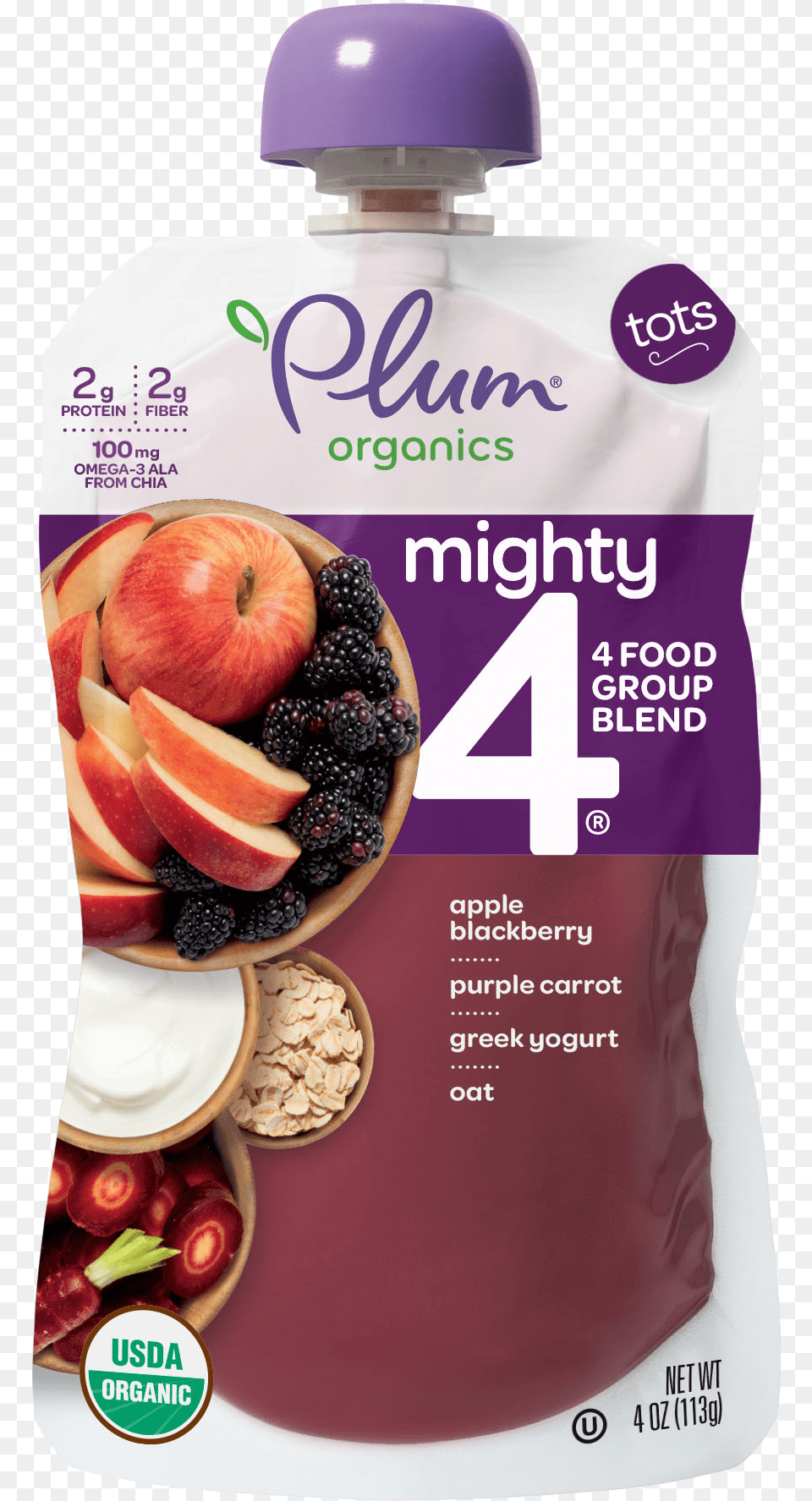 Plum Organics Mighty, Apple, Produce, Plant, Fruit Free Png Download