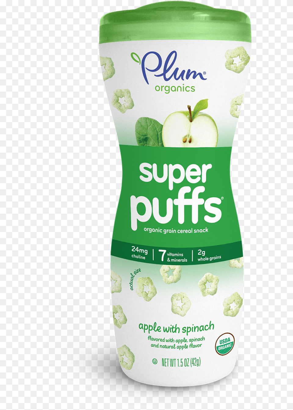 Plum Organics Super Puffs Variety Pack 15 Ounce Pack, Apple, Food, Fruit, Plant Free Png