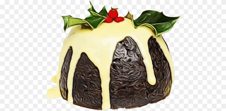 Plum Pudding Mart Christmas Pudding, Birthday Cake, Cake, Cream, Dessert Png Image