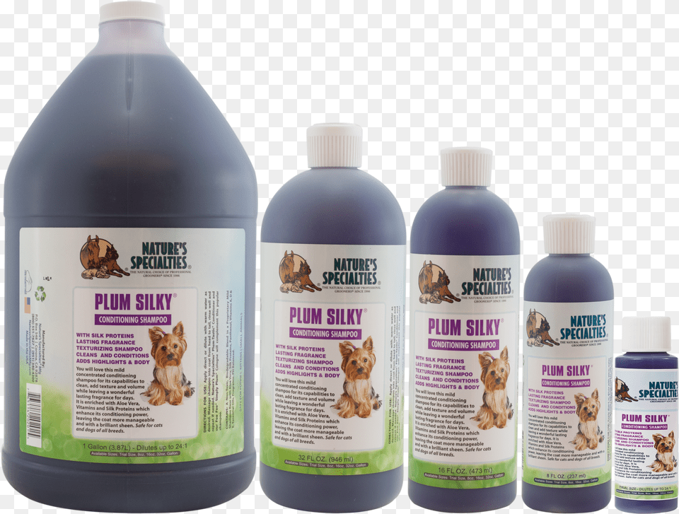 Plum Silky Shampoo For Dogs Amp Catsdata Zoom Cdn Plum Silky Shampoo, Herbs, Bottle, Plant, Herbal Free Png Download