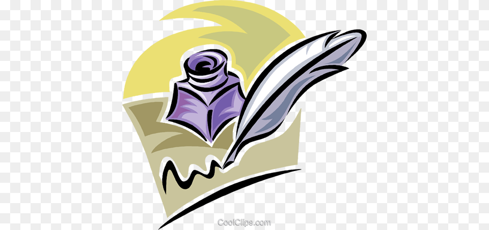 Pluma De La Pluma Y La Tinta As Libres De Derechos Clip Art, Bottle, Clothing, Hat, Cap Png Image