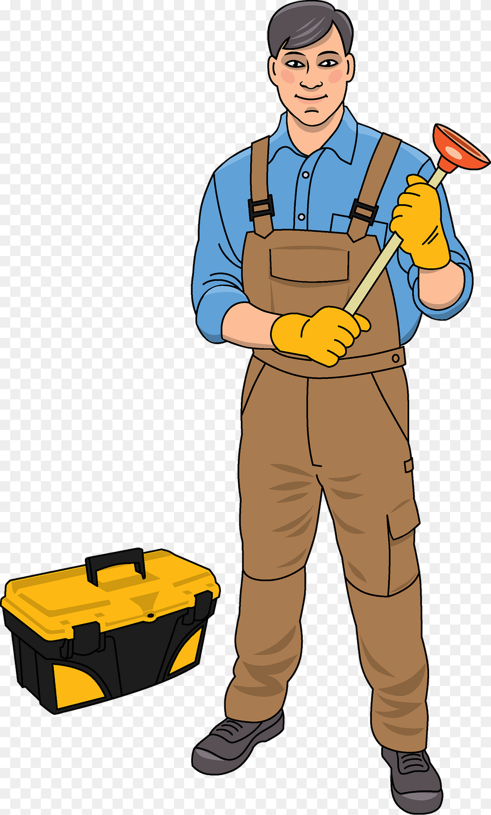 Plumber Clipart, Adult, Person, Man, Male Free Transparent Png