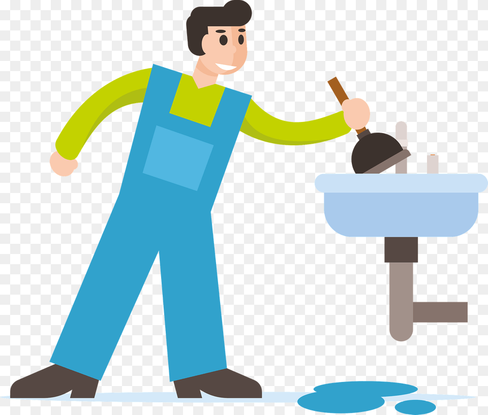Plumber Clipart, Cleaning, Person, Face, Head Free Png Download