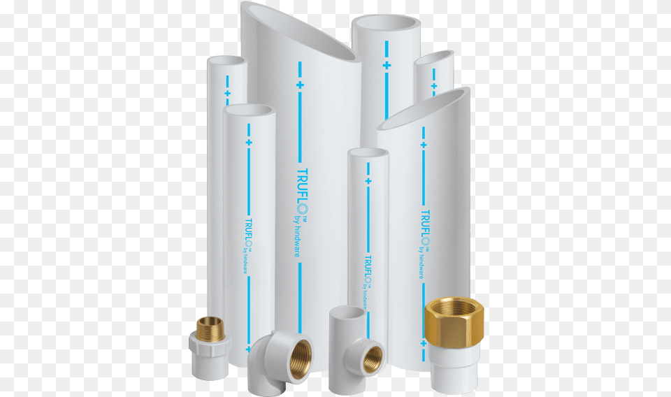 Plumbing Pipes Truflo Pipes By Hindware, Cylinder, Bottle, Shaker, Person Png