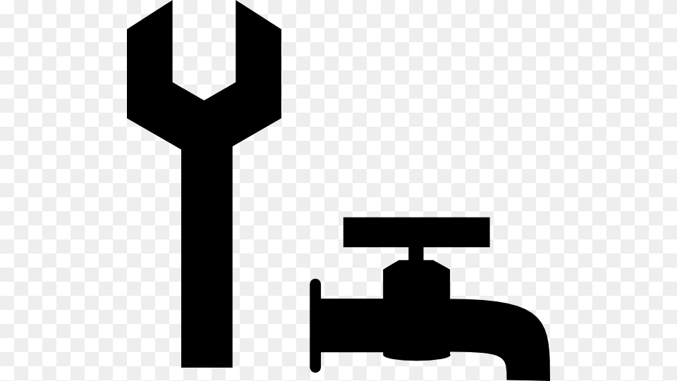 Plumbing Tools Cliparts, Gray Free Transparent Png