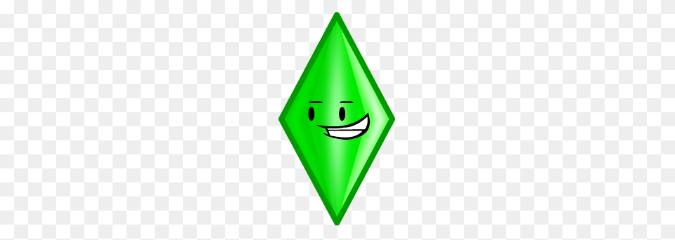 Plumbob, Accessories, Jewelry, Triangle, Gemstone Png Image