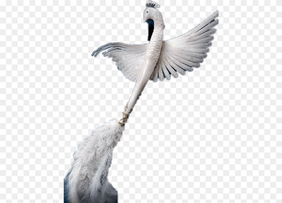 Plumette Duster Beautyandthebeast Crane, Animal, Beak, Bird Free Transparent Png