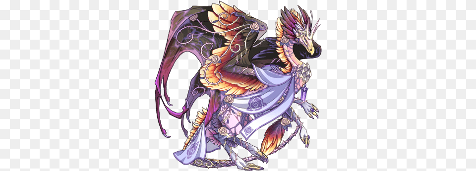 Plunder A Skydancer Dragon Share Flight Rising Dragon, Person Free Transparent Png