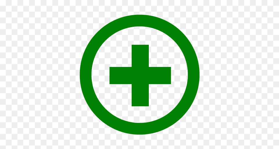 Plus, Green, Symbol, Cross, First Aid Free Png