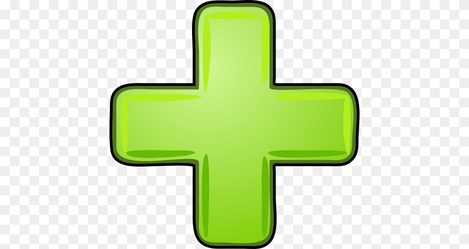 Plus, Cross, Green, Symbol Free Png