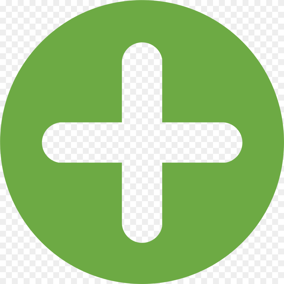 Plus Button Green Download Plus Button Green, Cross, Symbol, Disk Free Transparent Png