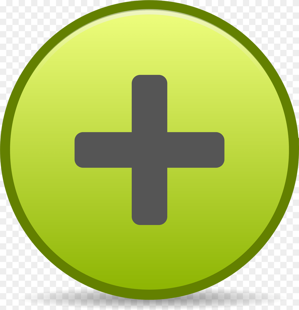Plus Emblem Icon Clip Arts Cross, Symbol, Green, Disk Png