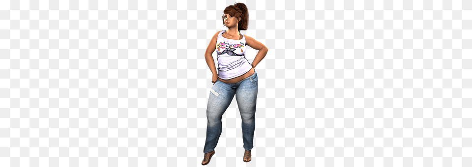 Plus Size Adult, Clothing, Female, Jeans Free Png