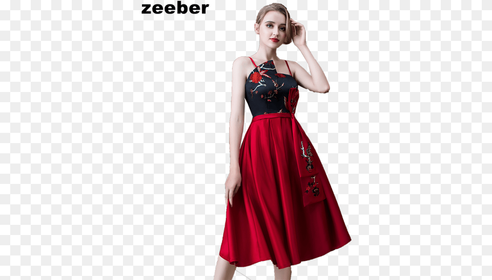 Plus Size Red Bridesmaid Mother Of The Bride Dresses Cocktail Dress, Clothing, Evening Dress, Fashion, Formal Wear Free Png Download