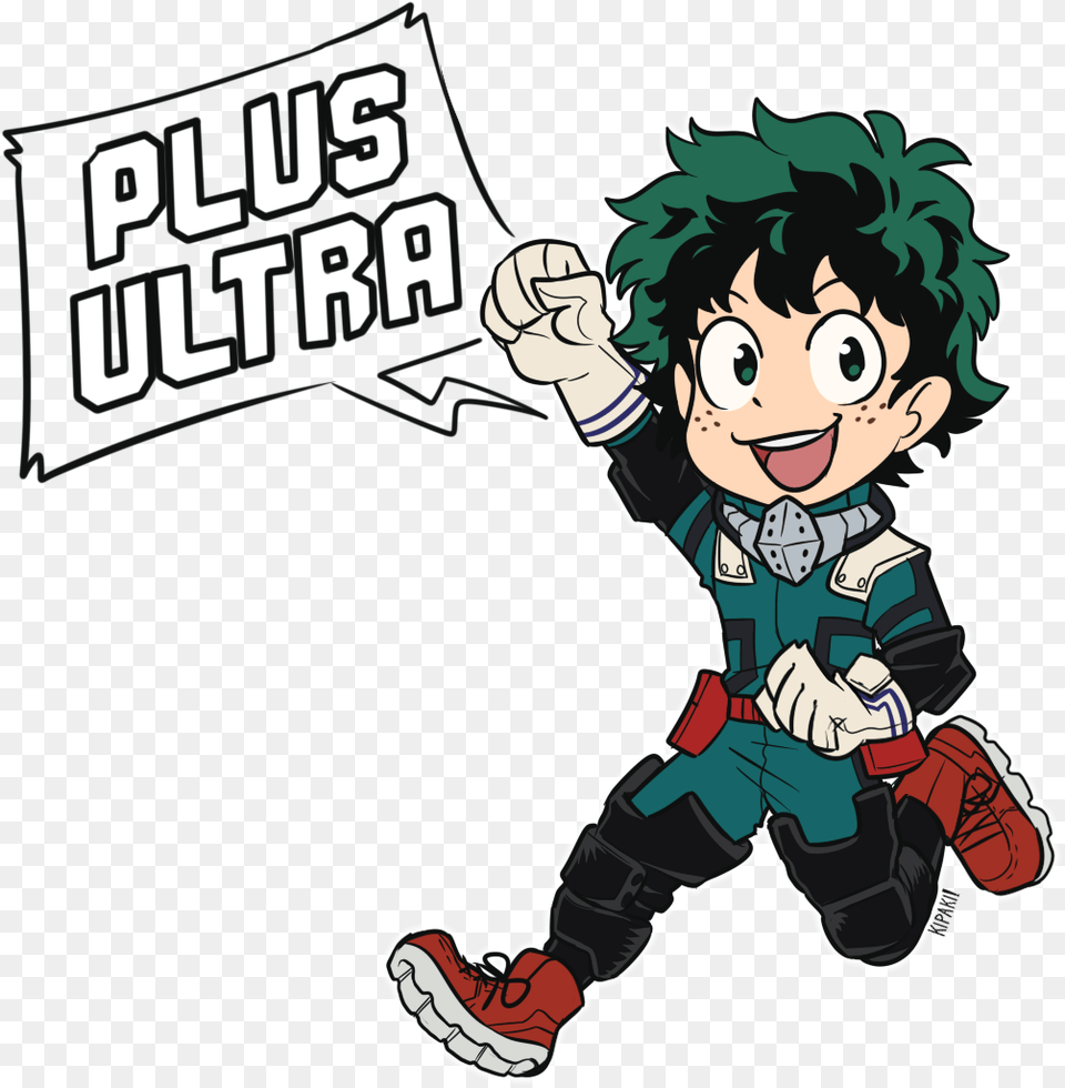 Plus Ultra By Kipaki Transparent Bnha Plus Ultra, Book, Comics, Publication, Baby Free Png