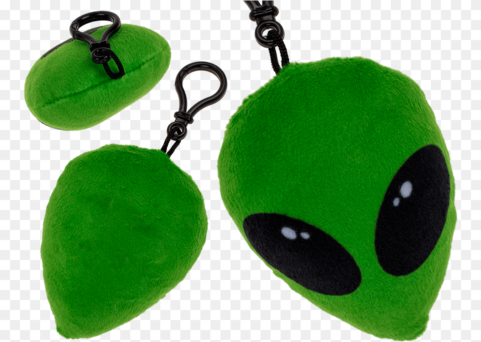 Plush Alien With Carabiner Hook Amp Sound Ca, Accessories, Earring, Jewelry, Ball Png Image