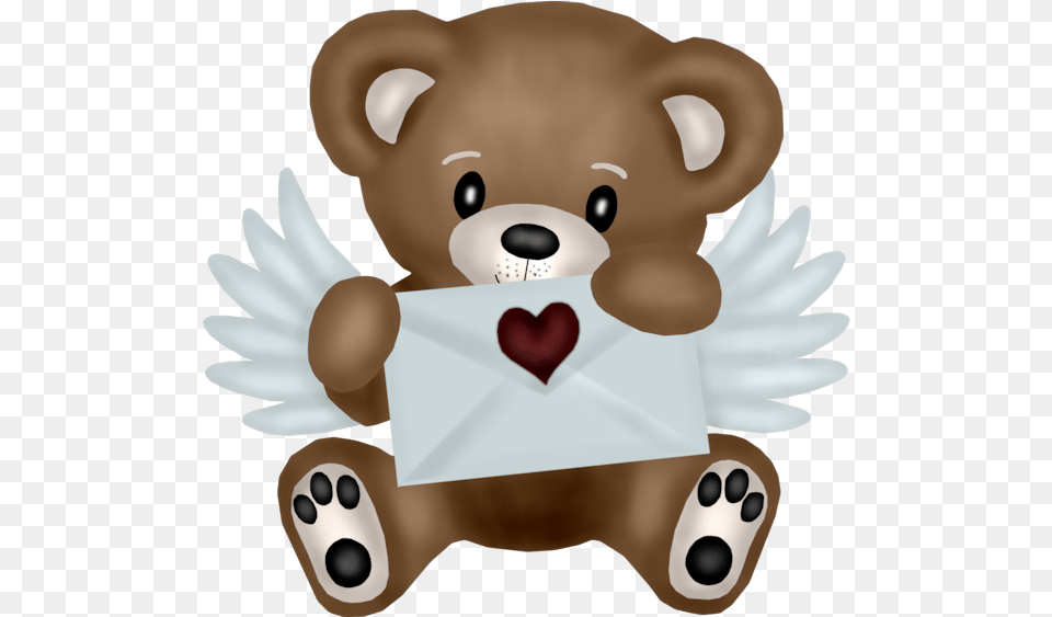 Plush Cubs Tubes Cartoon Teddy Bear Wing Png