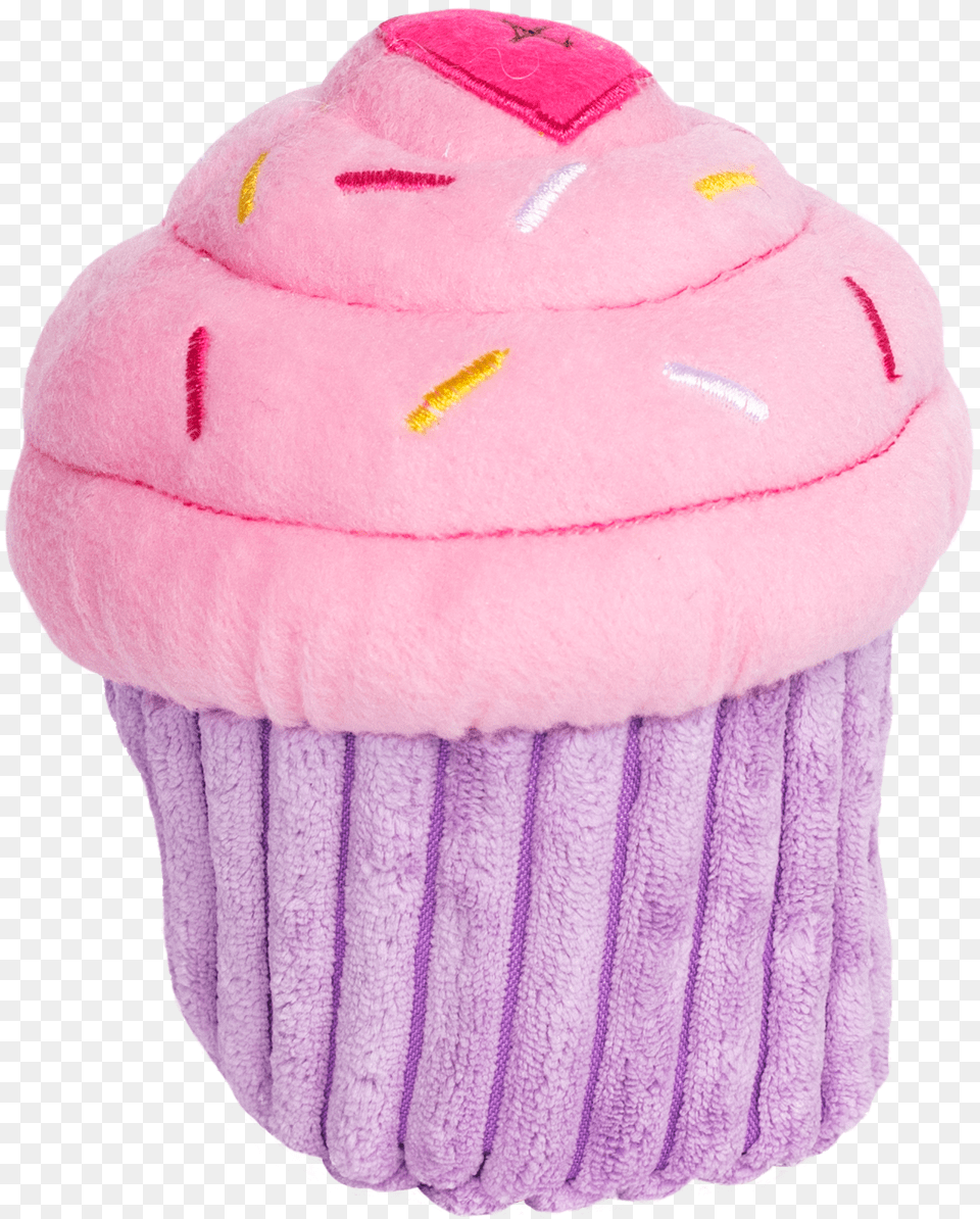 Plush Cupcake, Cake, Cream, Dessert, Food Png Image