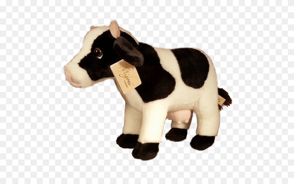 Plush Holstein Cow Cow Stuffed Animal, Toy, Mammal, Livestock, Cattle Png