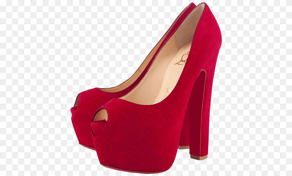 Plush Red Heels Clipart, Clothing, Footwear, High Heel, Shoe Free Png Download