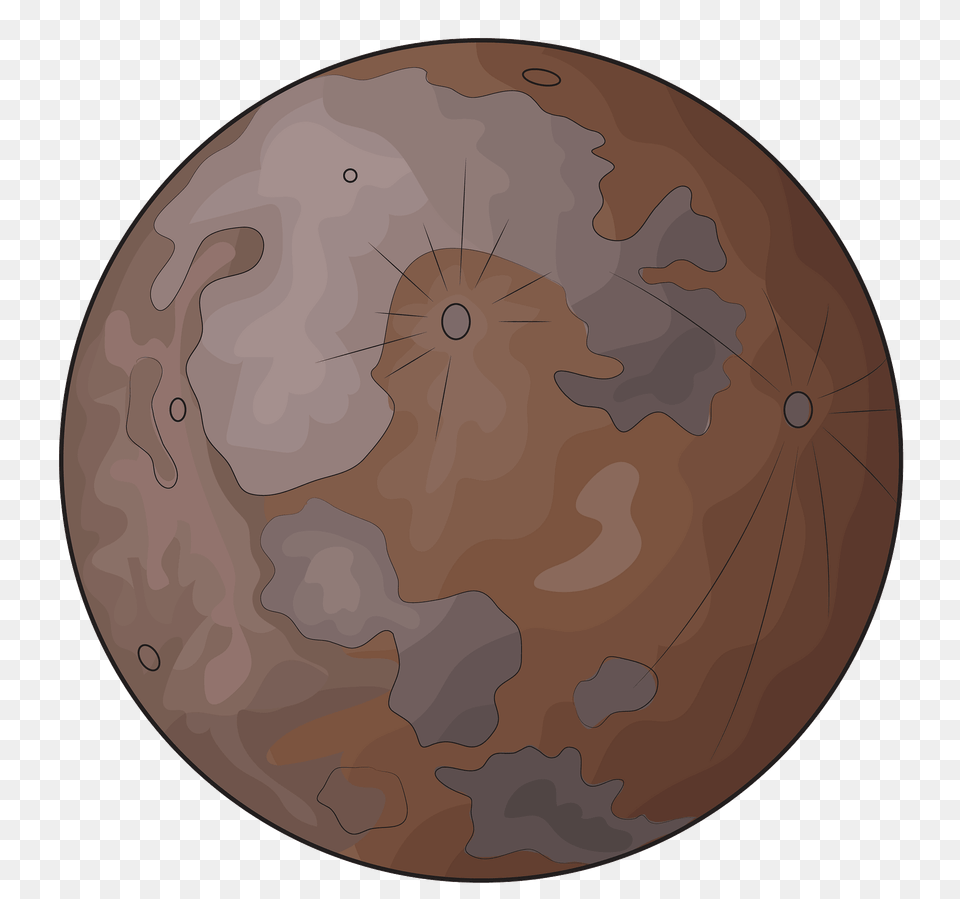 Pluto Clipart, Astronomy, Outer Space, Planet, Globe Free Png