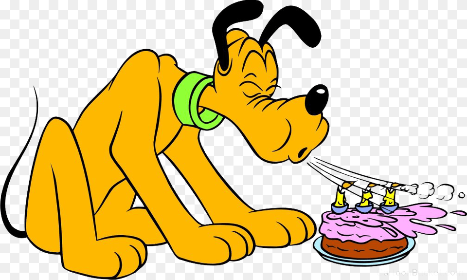 Pluto Disney, Dessert, Birthday Cake, Cake, Cartoon Free Png Download