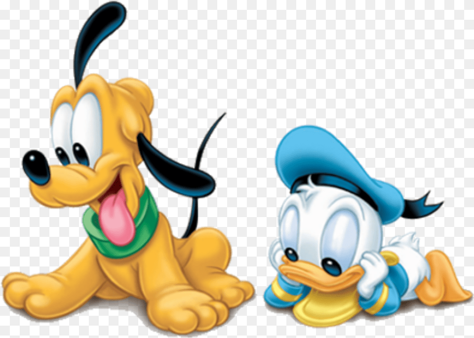Pluto Mickey Mouse Donald Duck Minnie Mouse Goofy Personajes De Mickey Mouse Bebes, Cartoon Free Png Download
