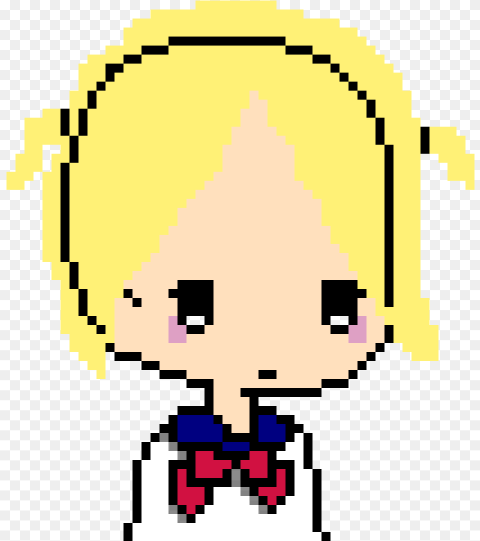 Pluto Minecraft Anime Face Pixel Art, Accessories, Formal Wear, Tie, Person Png Image
