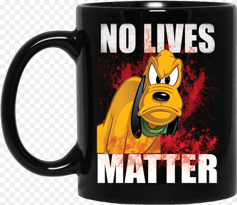 Pluto Mug No Lives Matter Coffee Mug Tea Mug Coque Galaxy S4 Pluto Donald 23 Etui Pour Tlphone, Cup, Beverage, Coffee Cup Png Image