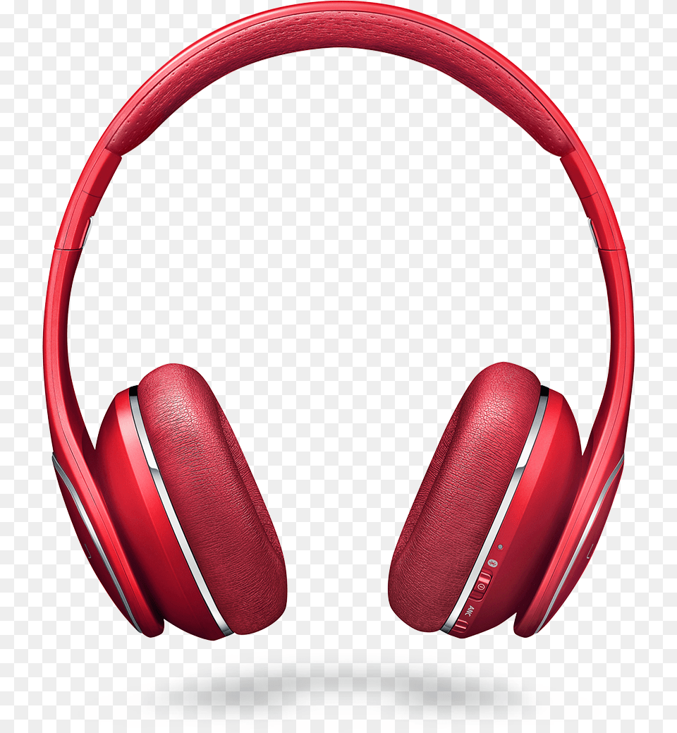 Pluto Planet Samsung Level On Headset Full Size Red, Electronics, Headphones Free Png Download