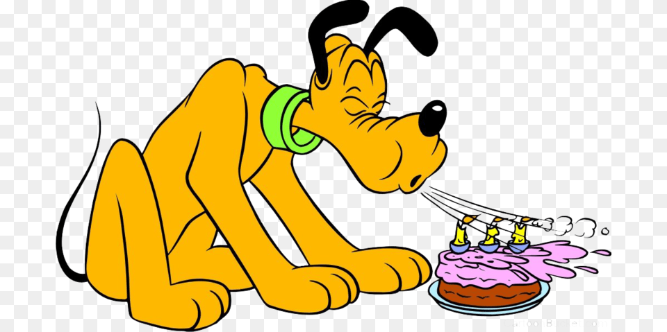 Pluto Pluto, Birthday Cake, Cake, Cream, Dessert Free Transparent Png