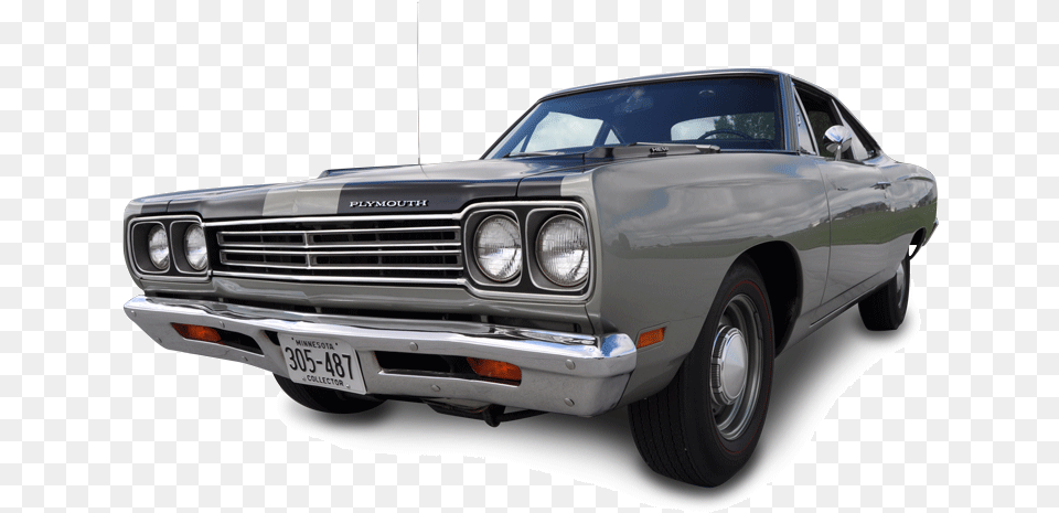 Plymouth Roadrunner, Car, Coupe, Sports Car, Transportation Png
