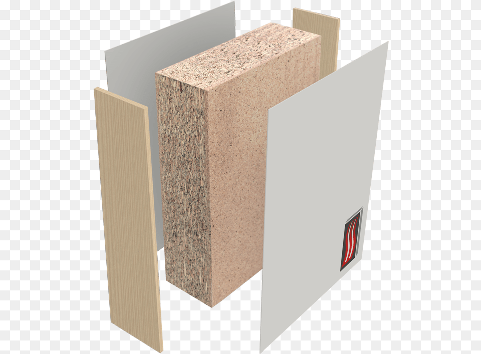 Plywood, Wood, Brick, Mailbox Png Image