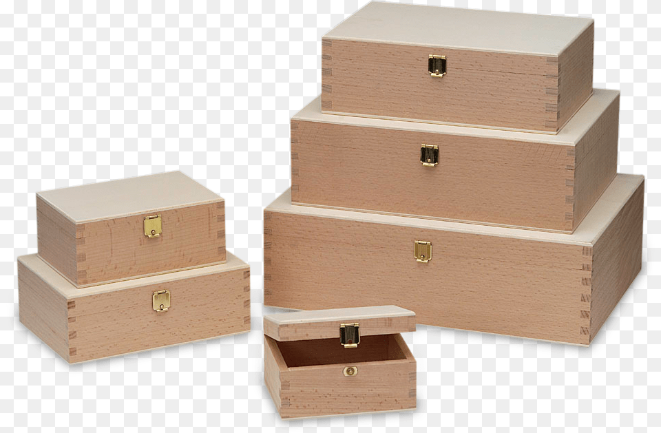 Plywood, Box, Drawer, Furniture, Wood Png Image