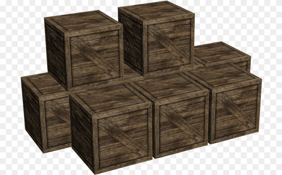 Plywood, Box, Crate, Wood Png Image