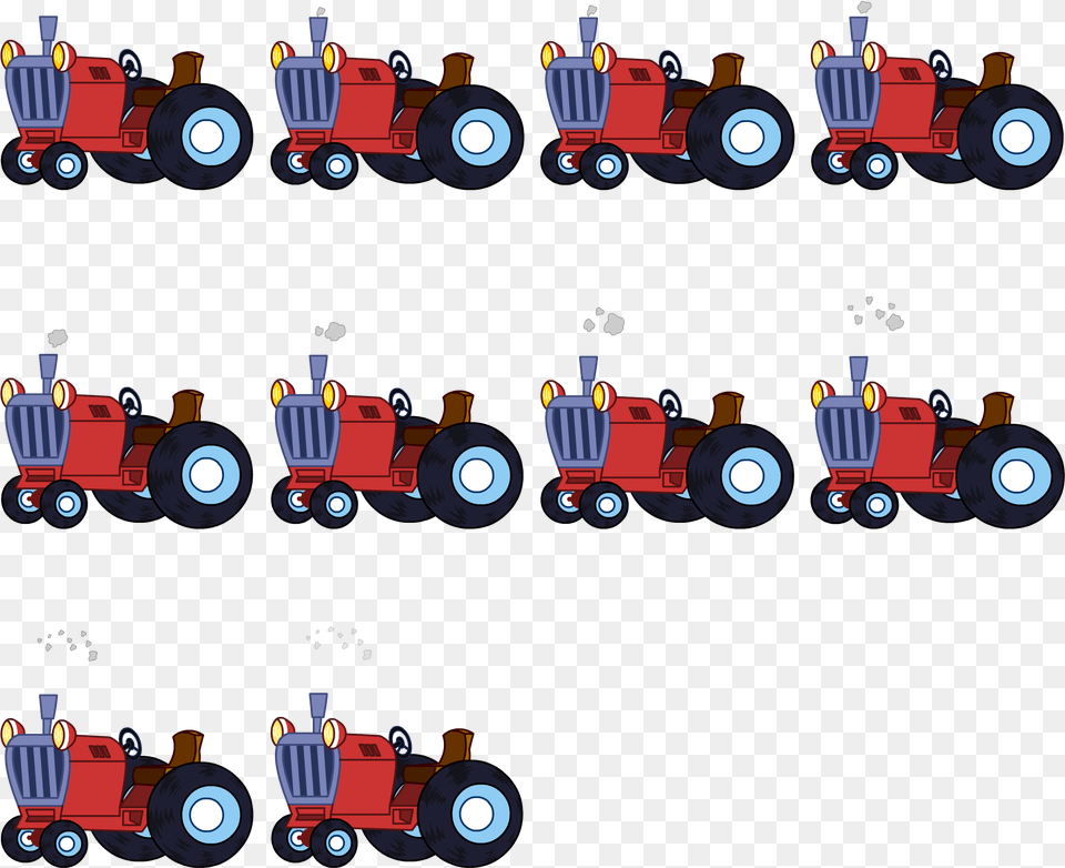Pm Xylophone Tractor, Transportation, Vehicle, Machine, Wheel Free Transparent Png