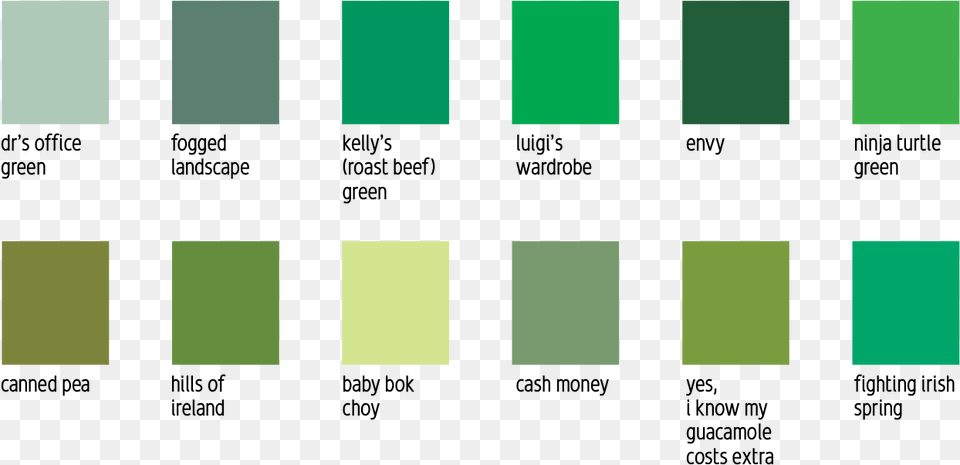 Pms Greens For Saint Patrick39s Day St Patrick39s Day Colors Png Image