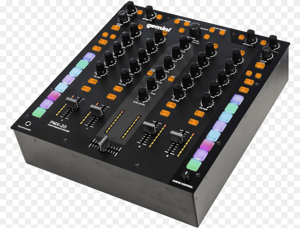 Pmx 20 Digital Dj Performance Mixer, Amplifier, Electronics, Indoors Free Transparent Png