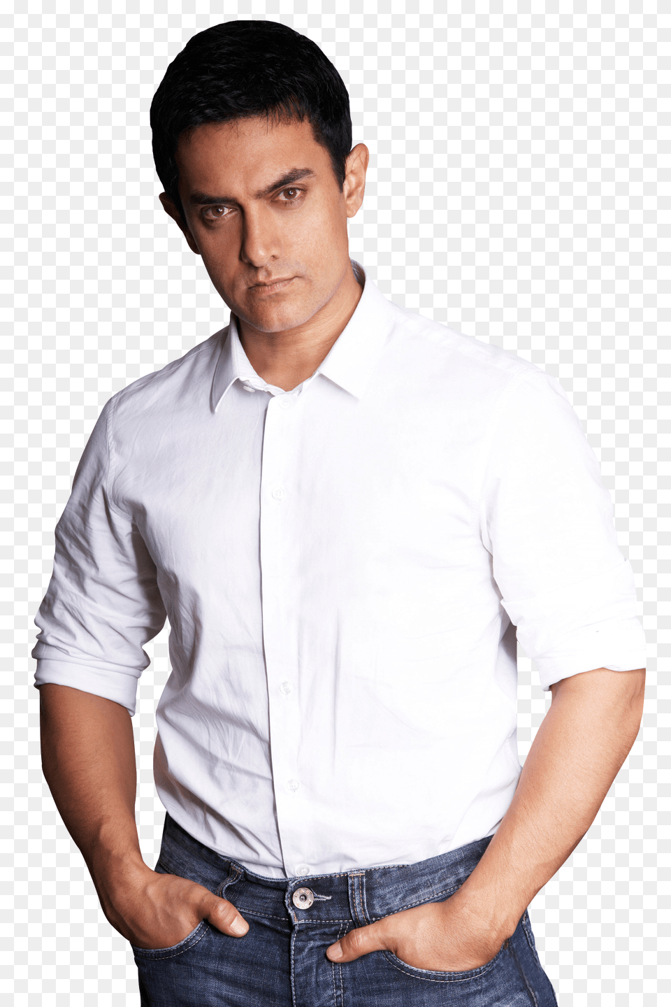 Pngpix Com Aamir Khan Transparent, Clothing, Dress Shirt, Shirt, Adult Png