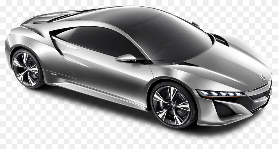 Pngpix Com Acura Nsx Silver Car Image, Wheel, Vehicle, Coupe, Machine Png