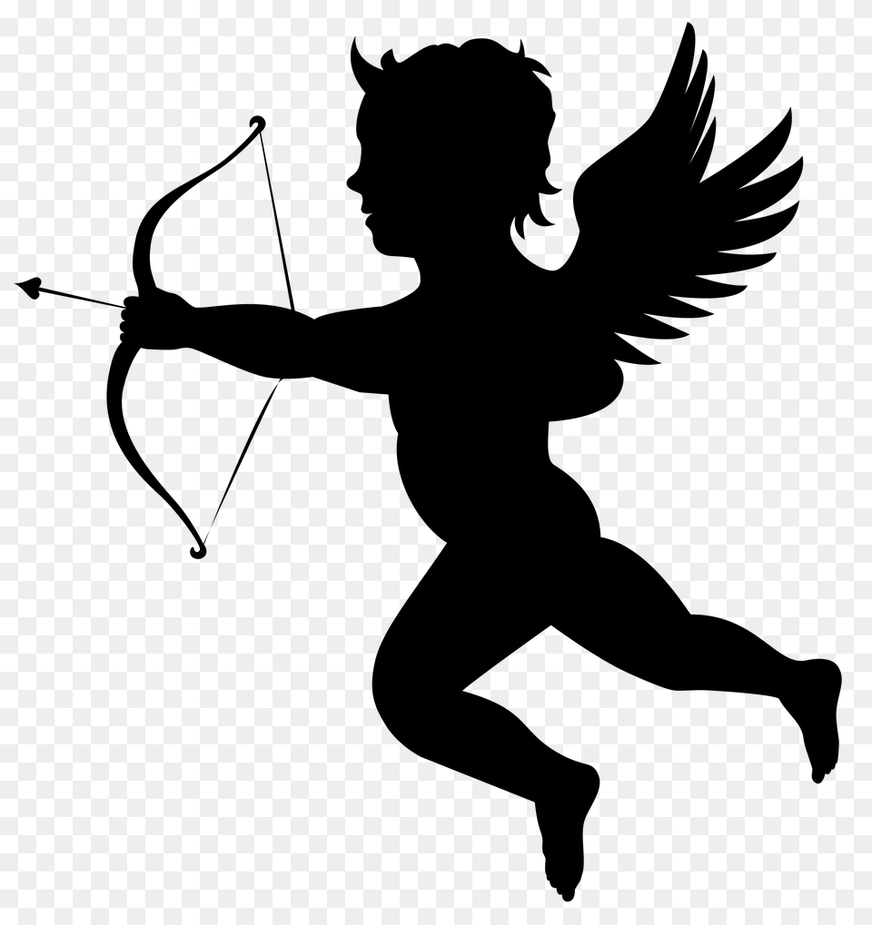 Pngpix Com Angel Silhouette Transparent Image Free Png Download